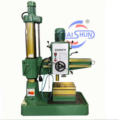 Z3050 रेडियल ड्रिलिंग मशीन 50 मिमी 40 मिमी 63 मिमी मिलिंग हेड वर्टिकल कॉलम के साथ