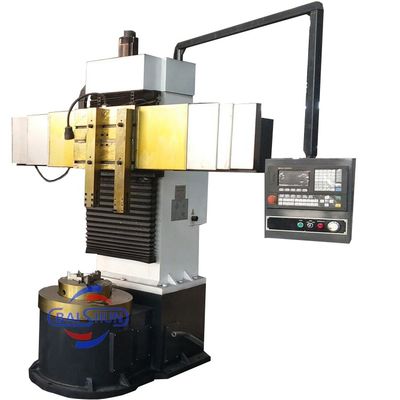 CK5112 सीएनसी वर्टिकल लथ मशीन 1200 मिमी स्विंग 15kW