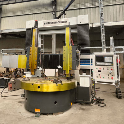CK5225 स्वचालित ऊर्ध्वाधर धातु घूर्णन lathe सीएनसी ऊर्ध्वाधर lathe मशीन