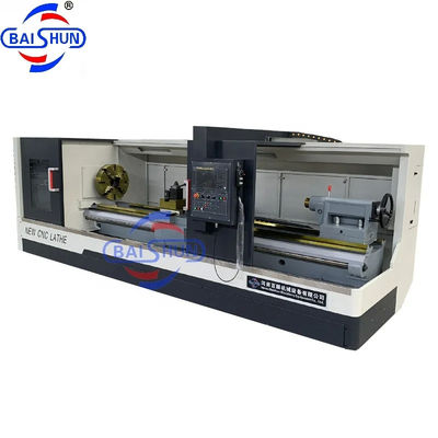 धातु सीएनसी फ्लैट बेड लथ Siemens CK6180