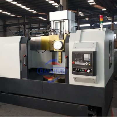 स्वचालित धातु CK5116 3 अक्ष ऊर्ध्वाधर सीएनसी टर्निंग लेथ मशीन VTL CE