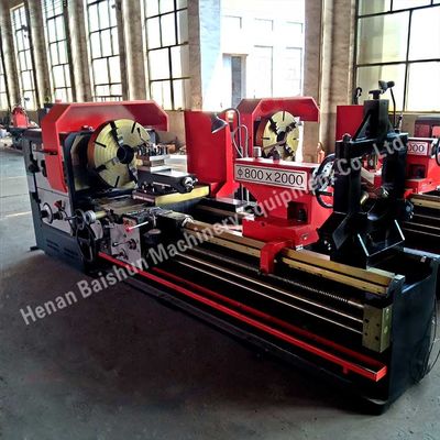 CW6180B भारी ड्यूटी क्षैतिज टर्न मशीन सार्वभौमिक धातु क्षैतिज टर्न
