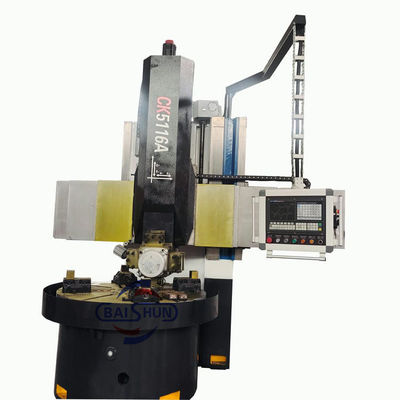 भारी काटने एकल स्तंभ ऊर्ध्वाधर lathes CK5116 ऊर्ध्वाधर सीएनसी lathes Torno