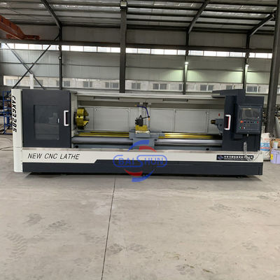 Fanuc धातु टर्निंग लेथ फ्लैट बिस्तर सीएनसी मशीनिंग उपकरण लेथ मशीन