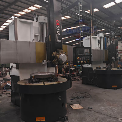 CK5117 सीएनसी सिंगल कॉलम वर्टिकल बुर्ज लेथ कास्ट आयरन मेटल कटिंग मशीन