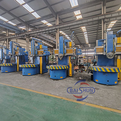 वर्टिकल टरेट लेथ 1600 मिमी टर्निंग मीडियम ड्यूटी मैनुअल टाइप VTL मशीन फ्लैंज और बेयरिंग मशीनिंग के लिए