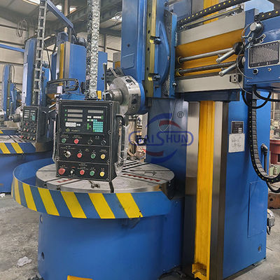 निकला हुआ किनारा और असर मशीनिंग के लिए ऊर्ध्वाधर बुर्ज खराद 1600 मिमी टर्निंग वीटीएल