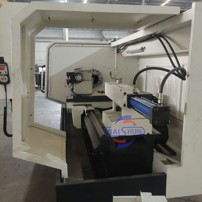 Fanuc सीएनसी पाइप थ्रेडिंग लेथ QK1325 800 मिमी स्विंग 250 मिमी थ्रेडिंग