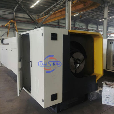 QK1325 सीएनसी पाइप थ्रेडिंग लात मशीन 800mm स्विंग 250mm थ्रेडिंग