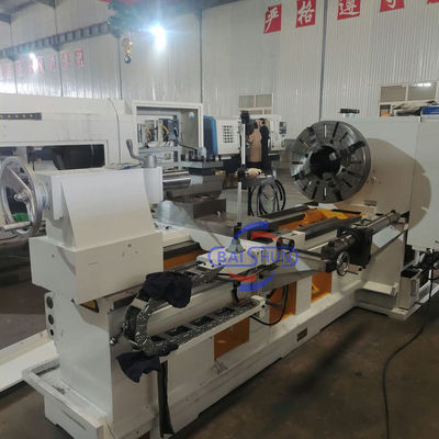 बड़ा छेद पाइप थ्रेडिंग खराद QK1325X1500 800mm स्विंग