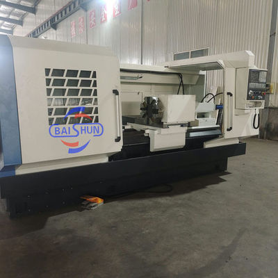 QK1327X1500 सीएनसी पाइप थ्रेडिंग लेथ 280 मिमी स्पिंडल बोर 800 मिमी स्विंग