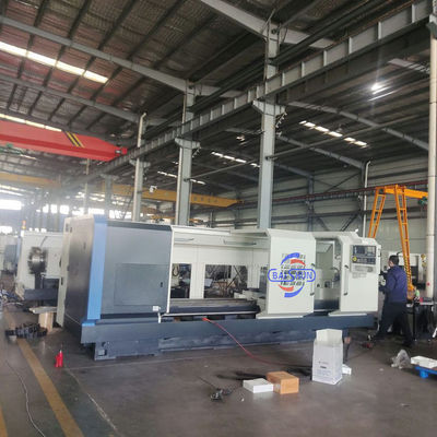 सीएनसी पाइप थ्रेडिंग खराद QK1332 320mm अधिकतम थ्रेडिंग व्यास