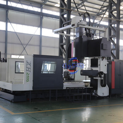 XH2416 सीएनसी गैन्ट्री मशीनिंग सेंटर 1600x4000mm टेबल