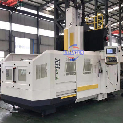 XH2420 सीएनसी मिलिंग मशीन 2000x4000mm टेबल 10000kg क्षमता