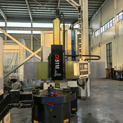 1600mm से 2600mm व्यास सिंगल कॉलम VTL CNC वर्टिकल खराद मशीन