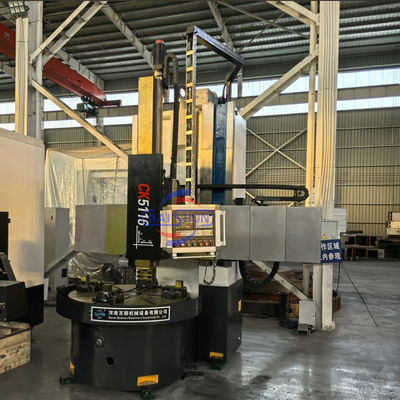 CK5116 ऊर्ध्वाधर टर्निंग खराद 1600mm अधिकतम व्यास 3.2T क्षमता