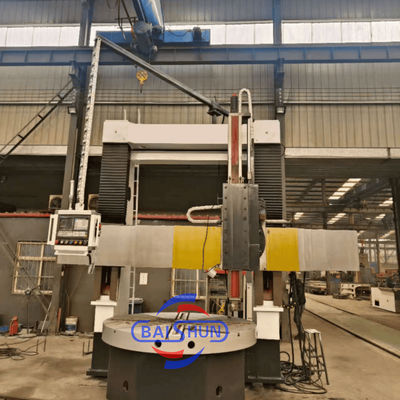 चीन सीएनसी वर्टिकल खराद भारी शुल्क धातु टर्निंग मशीन सीमेंस नियंत्रण प्रणाली के साथ