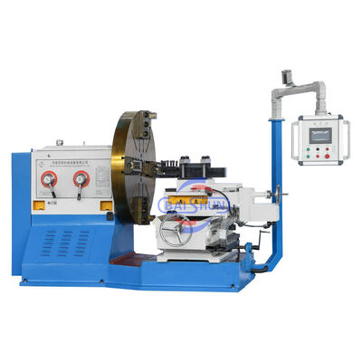 PLC नियंत्रण फ्लैंज खराद मशीन, मध्यम ड्यूटी मशीनिंग के लिए 1600 मिमी अधिकतम मुड़ व्यास के साथ