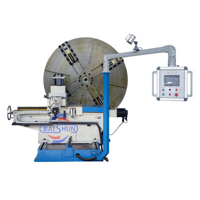 C6025 मध्यम शुल्क मशीनिंग के लिए 2500 मिमी अधिकतम घुमावदार व्यास और 2000 मिमी चक व्यास के साथ फर्श स्टैंडिंग लेथ