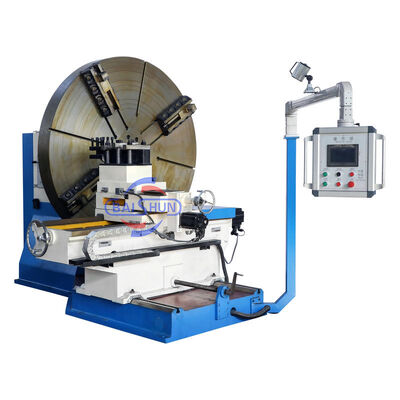 चीनी क्षैतिज निकला हुआ किनारा सामना टारथ C6025 के साथ 2500 मिमी अधिकतम घुमाया व्यास और 2000 मिमी चक व्यास