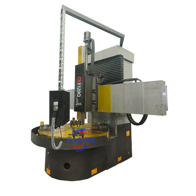 5t क्षमता और 15kw मोटर वाला प्रेसिजन वर्टिकल टाइप सीएनसी टर्निंग लेथ